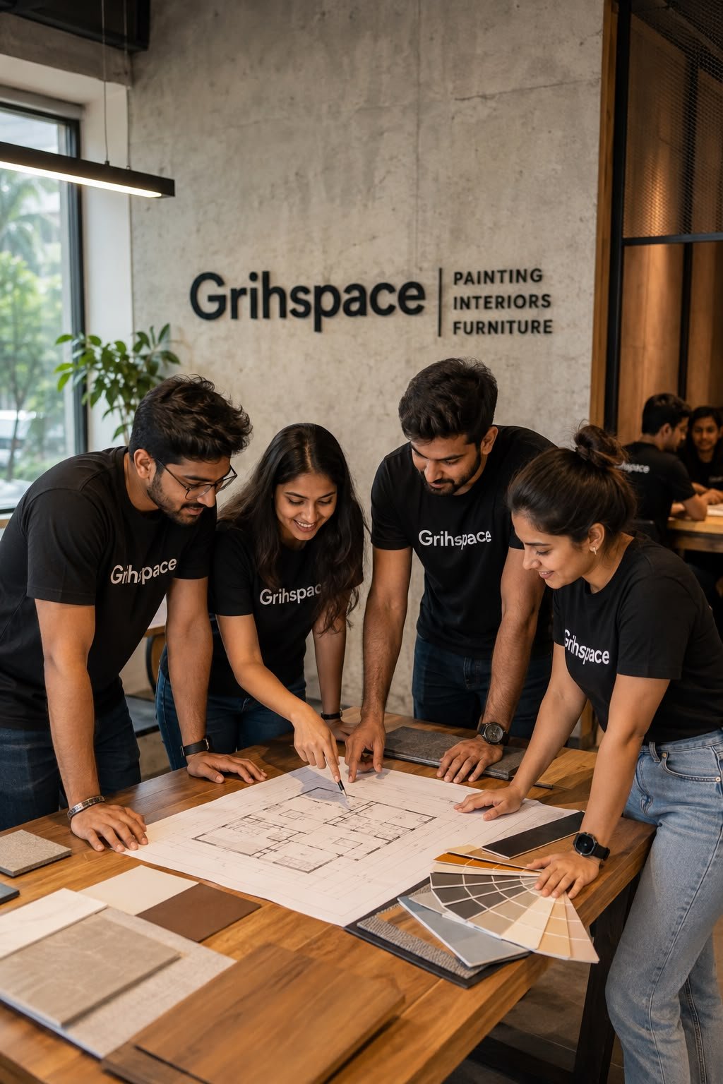 Grihspace team at work